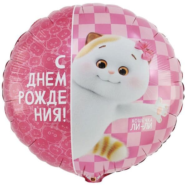 Круг ВЗ «ДР Басик Кошечка Ли-Ли»