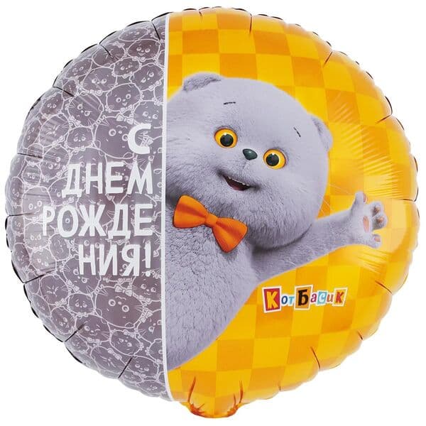 Круг ВЗ «ДР Кот Басик»