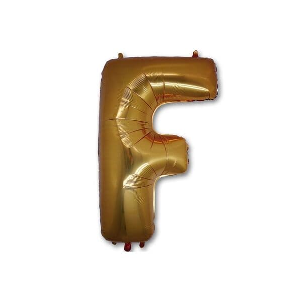 Буква G "Золото, F" 40"