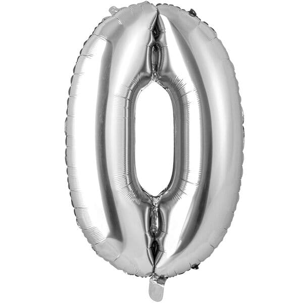 Цифра ВЗ "Серебро, 0" 26"