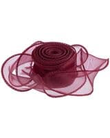 lenta-dekorativnaya-4-sm-9-14-m-organza-s-leskoy-bordovyy-image-0