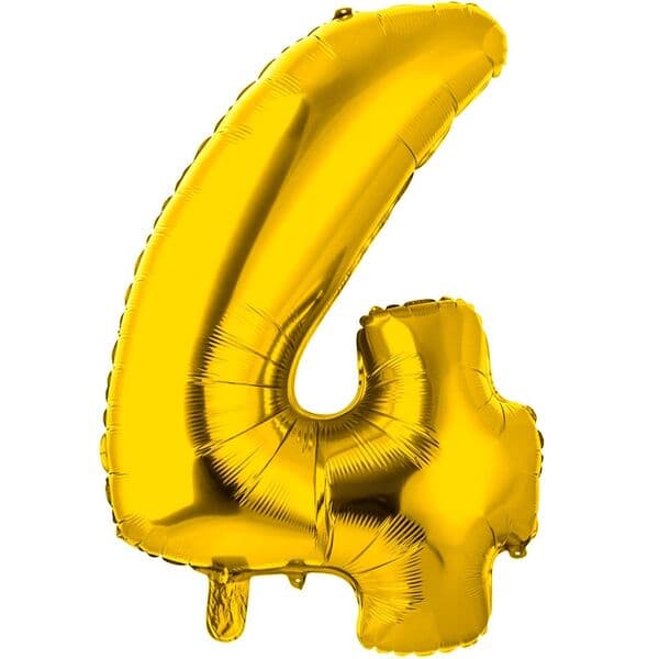 Цифра ВЗ "Золото, 4" 26"