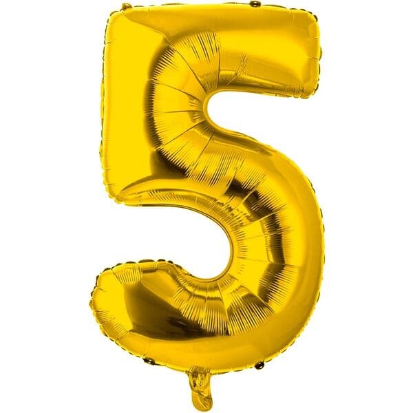 Цифра ВЗ "Золото, 5" 26"