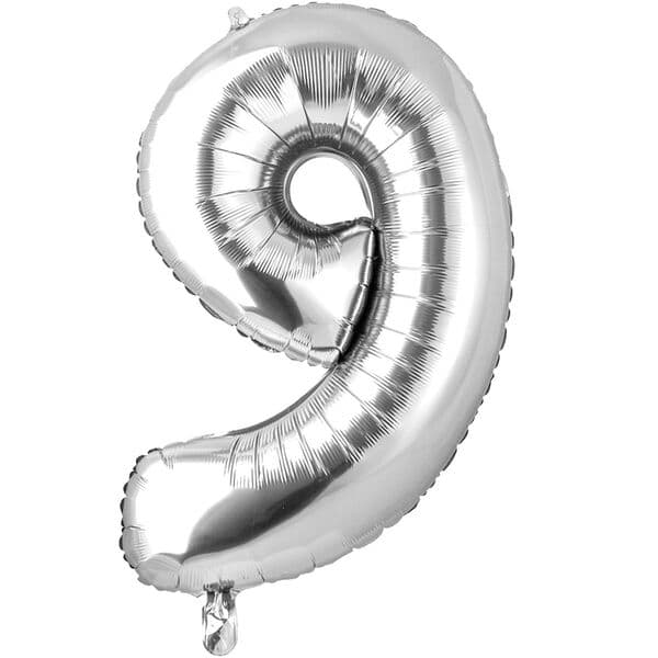 Цифра ВЗ "Серебро, 9" 26"