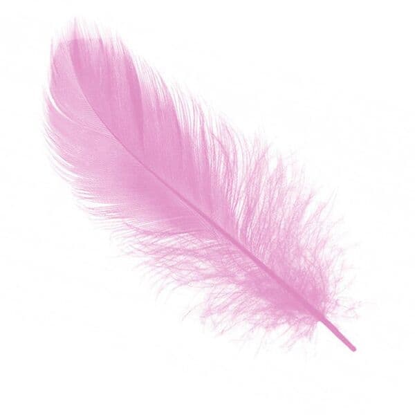 Вх Перья Розовые, 30 шт, 8-13 см