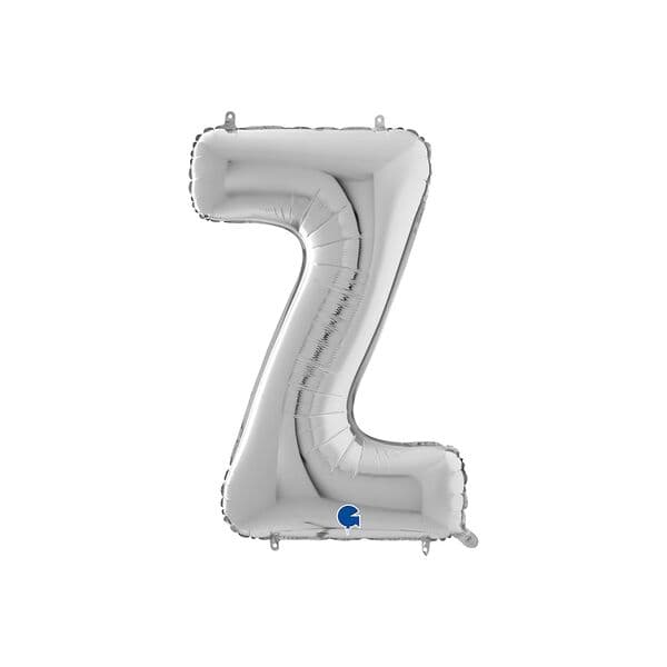 Буква G "Серебро, Z" 26"