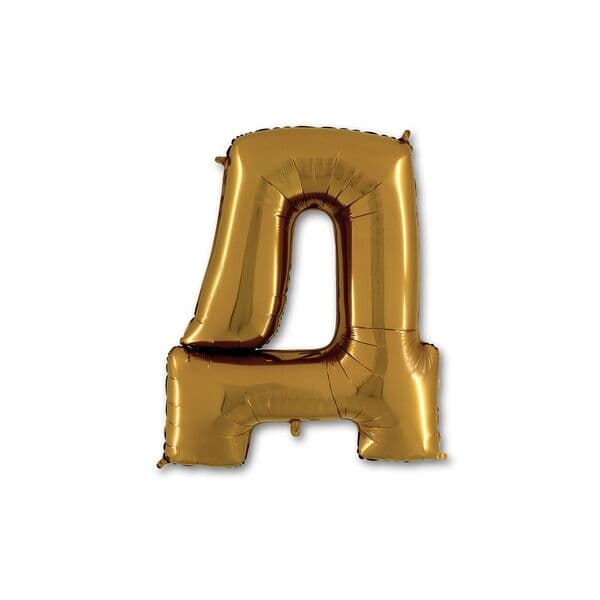 Буква G "Золото, Д" 40"